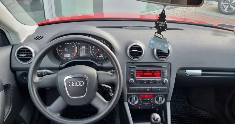 Audi A3 cena 24900 przebieg: 189500, rok produkcji 2008 z Hajnówka małe 56